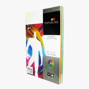 Resma Paperline Oficio Colores Mix 80g 250 Hojas - Imagen 1