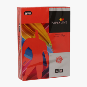 Resma Paperline Spectra Deep Red 80g 500 Hojas - Imagen 1