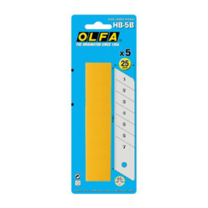 Repuesto Cuchillo Olfa HB-5B 25mm 5u - Imagen 1