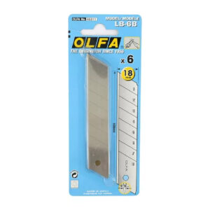 Repuesto Cuchillo Olfa LB-6B 18mm 6u - Imagen 1